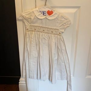 Edgehill Collection girls 4t smocked dress